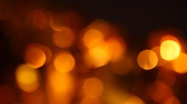 Altın bokeh topları stüdyo 