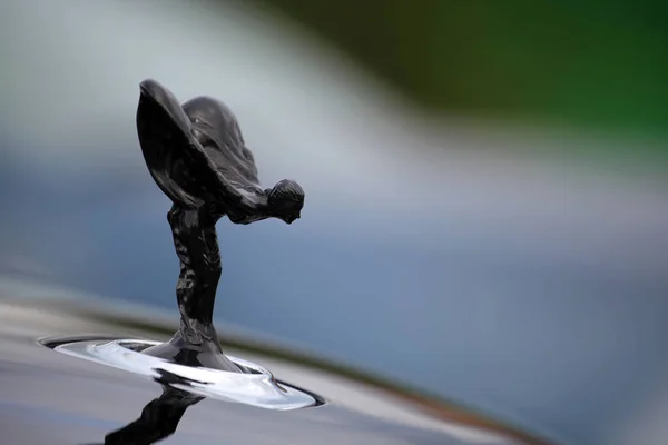 Чорний Автомобіль Ангел Символ — стокове фото