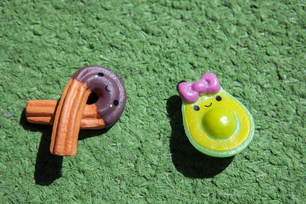 Baby Toy Plastic Food — Stock Photo, Image