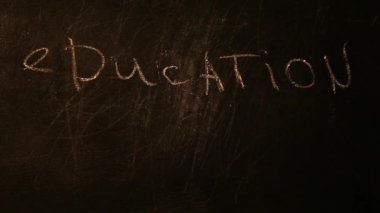 Eğitim kara tahta metin hd