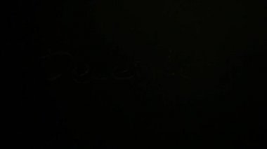 siyah kara tahta ay Aralık metin 