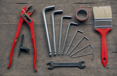 İnşaat araçları tablo stüdyo 