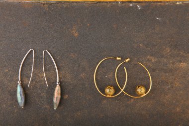 küpe taş asfalt arka plan 