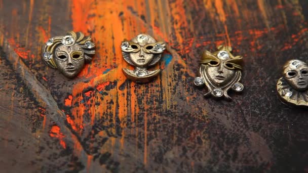 Pracownia Biżuterii Maska Materiału Grudnia 2018 Moskwa — Wideo stockowe