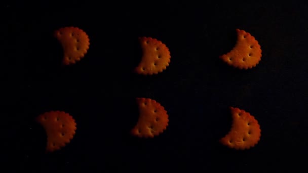 Biscuits Cracker Images Lune — Video