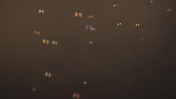 bulles de savon fond gris séquences HD  