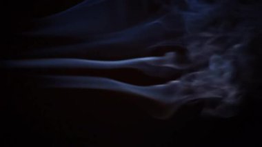 mavi duman aroması koyu arka plan hd ayak sopa 