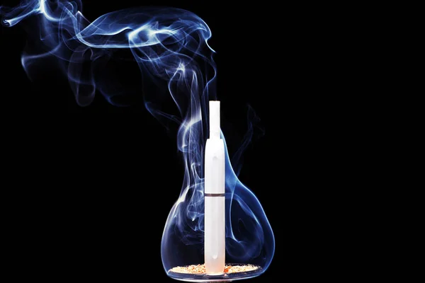 Elektronisch Roken Apparaat Dark Background Niemand — Stockfoto