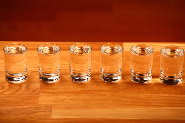 Table Tir Verre Vodka — Photo