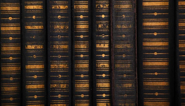 Старые Старинные Книги Фон — стоковое фото