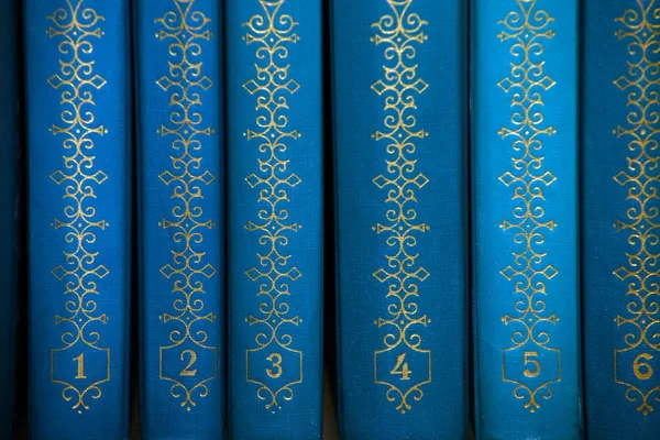 Old Vintage Books Background — Stock Photo, Image