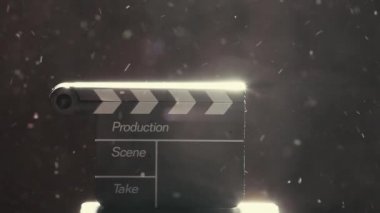 Klaket toz arka plan hd ayak 
