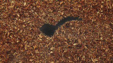 Boru sembolü hd ayak Sigara Tütün arka plan 