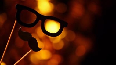 parti maske altın bokeh kimse hd ayak 