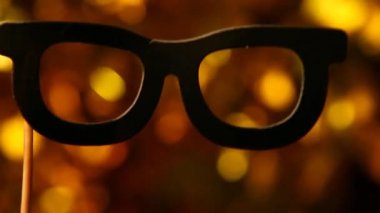  parti maske altın bokeh kimse hd ayak 