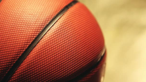 Basketball Ball Nobody Footage — Stock Video