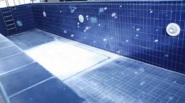 boş Yüzme Havuzu sabun Kabarcıklar kimse hd ayak 