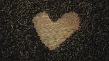 siyah çay kalp sembol ahşap masa kimse hd ayak 