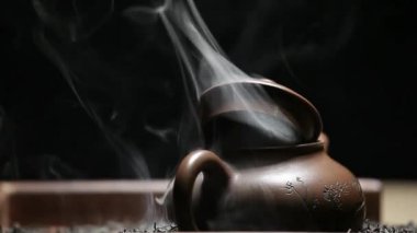 Siyah çay çaydanlık duman kimse hd ayak 