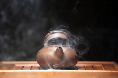 kimse Çin çaydanlık bambu Resepsiyon sıcak