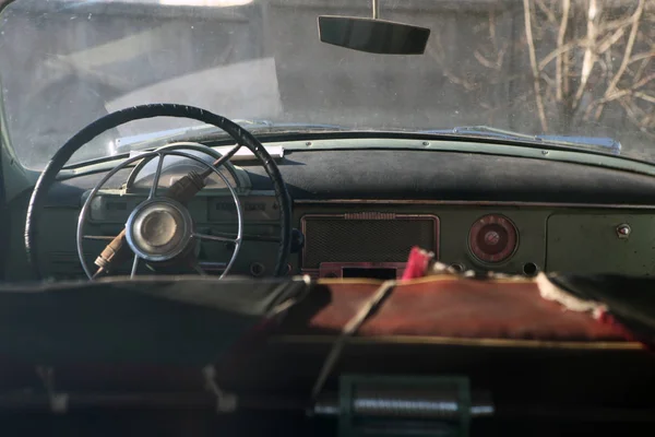 Idade Vintage Carro Dia Luz — Fotografia de Stock