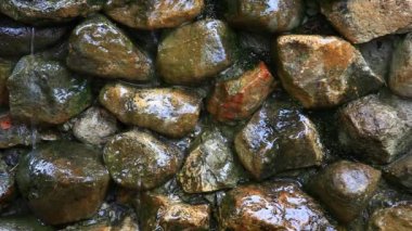 arka plan damla kimse HD video taş 