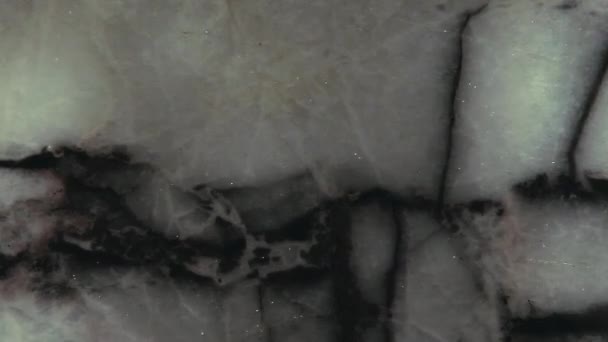 天然大理石石影背景高清镜头没有人 — 图库视频影像