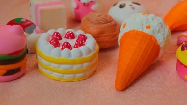 squishy tatlı oyuncak peluş arka plan 