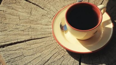 çay bardağı kaşık el tahta saplama