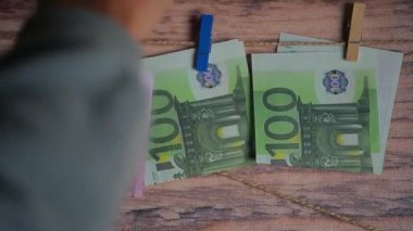 para çamaşır ipi plastik arka plan 