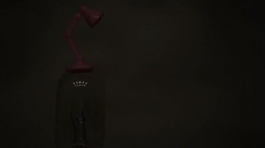 Plastik lamba duvar arkaplanı 