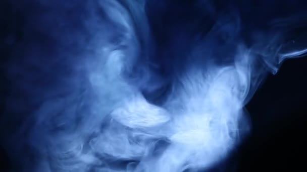 Imágenes Humo Fondo Oscuro — Vídeo de stock