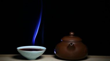 Sıcak çay fincanı görüntüleri 