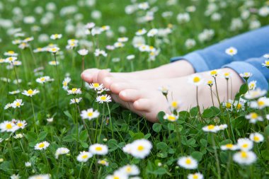 çocuk ayak alanı arkaplanı görüntüsü  