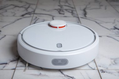 Elektrik süpürgesi mermer arkaplan görüntüsü 