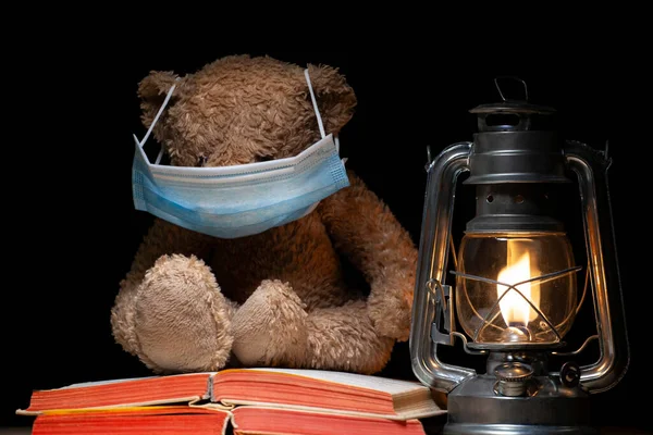 Obrázek Plyšové Medvědí Lampy — Stock fotografie