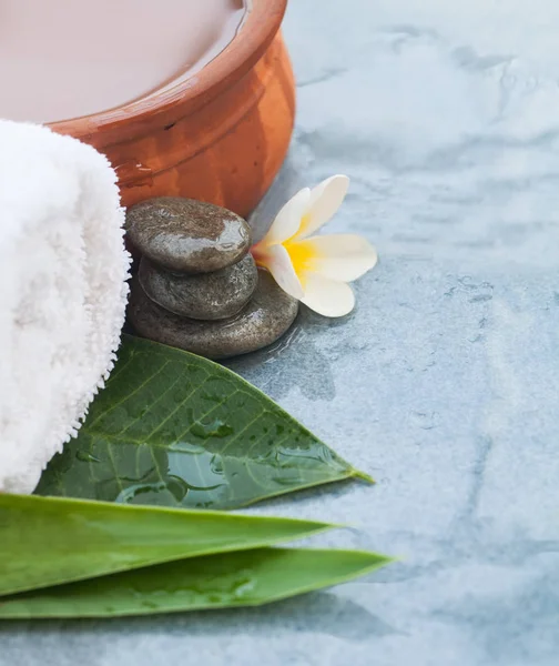 Tedavi spa doğal nesneleri için relax masaj