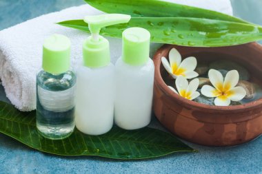 Vücut bakımı ve spa konsept dinlenmek için güneş ışığı ile