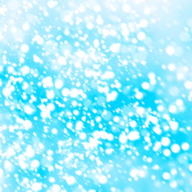 Mavi gökyüzü ve kar kış arka plan