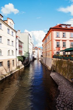 Certovka nehirde eski şehir Prag, Çek Cumhuriyeti