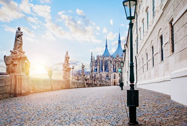 Cathedral Saint Barbara Kutna Hora Czech Republic Czech Landmarks Saint — Stock Photo, Image