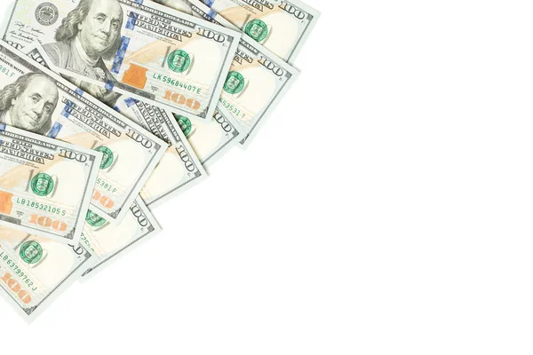 Uns Dollar Geld Bargeld Währung Hintergrund. — Stockfoto