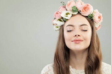 Güzel kadının. Aromaterapi ve gevşeme kavramı