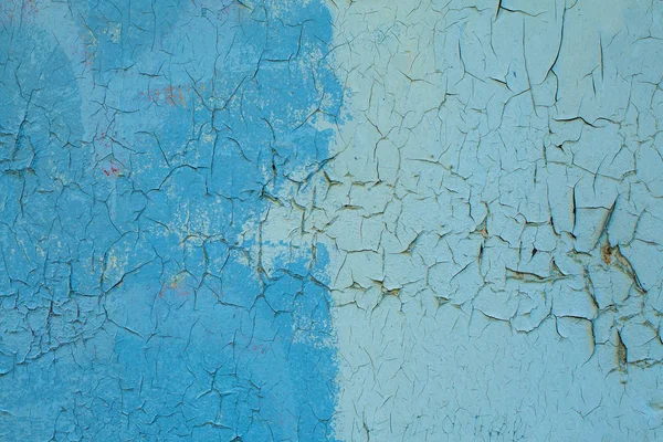 Stare niebieskie tekstury tła ściany. Idealne tło z przestrzenią — Zdjęcie stockowe