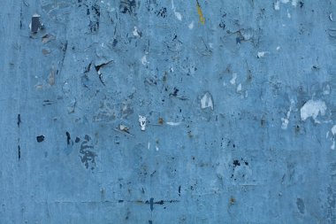 Eski mavi dokular duvar arkası. Boşluğu olan mükemmel arkaplan