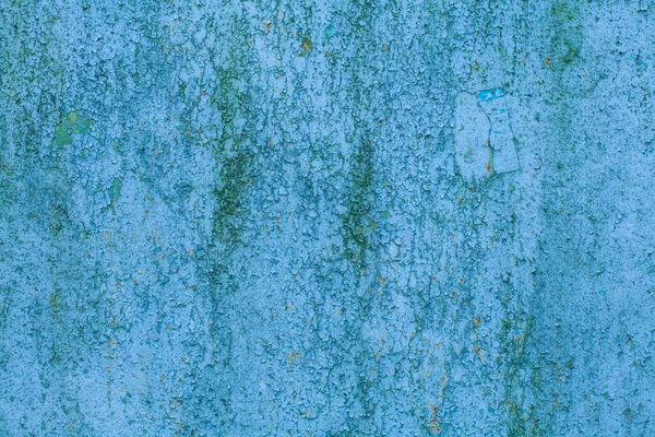 Texturas ciano velho fundo da parede. Fundo perfeito com espaço — Fotografia de Stock