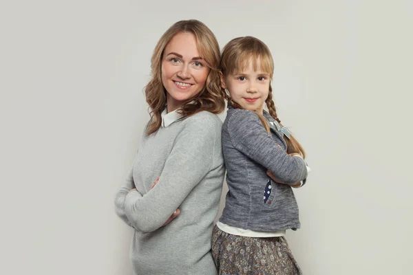 Happy Mom Daughter Together — Stock Photo, Image