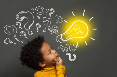 Düşünen çocuk ve ampul, beyin fırtınası ve fikir yürütmesi