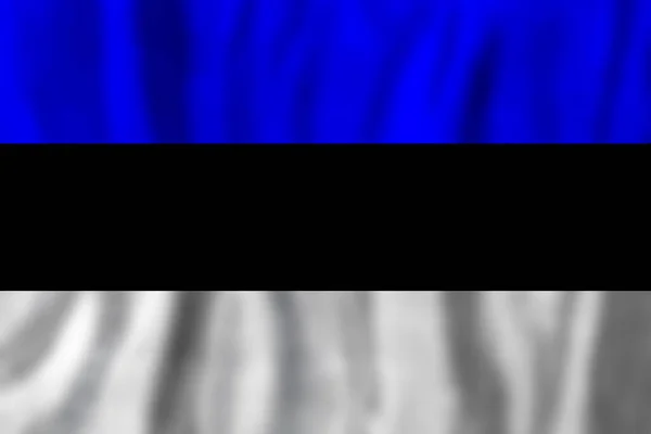 Concepto Estonia Con Fondo Bandera Estonia — Foto de Stock