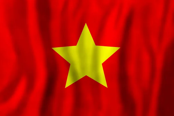 Vietnam Flag Background Travel Business Concept — ストック写真